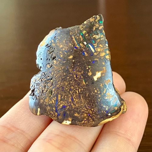 ビッグサイズ】ボルダーオパール原石 天然石 福乃 通販 17768530