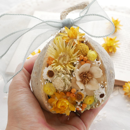 ブッダナッツ ドライフラワー 黄色 ドライフラワー nanohanaya 通販