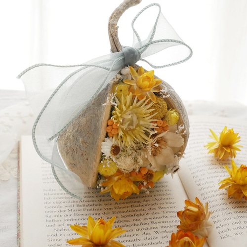 ブッダナッツ ドライフラワー 黄色 ドライフラワー nanohanaya 通販