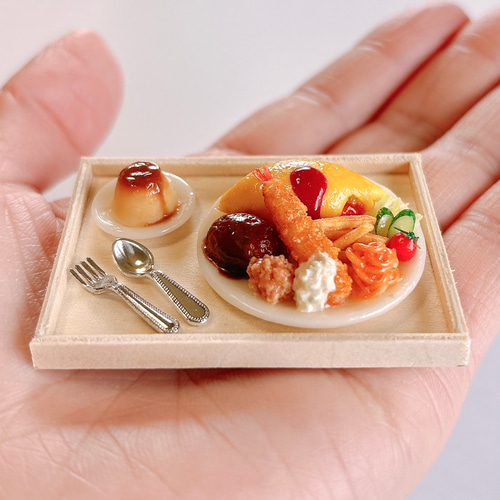 ミニチュア お子様ランチセット その他置物 megu miniature 通販