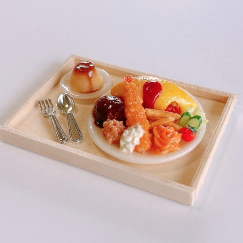 ミニチュア お子様ランチセット その他置物 megu miniature 通販