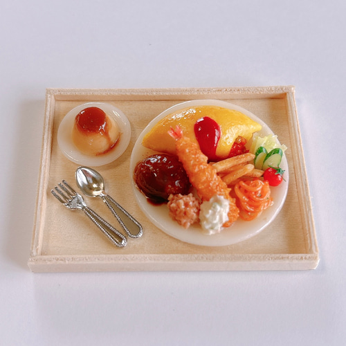 ミニチュア お子様ランチセット その他置物 megu miniature 通販