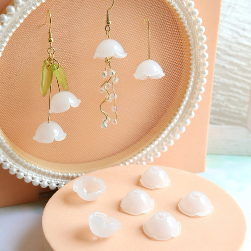 オリジナル新作！風鈴、クラゲ、ガラス鈴、すずらん 半円ガラスボール