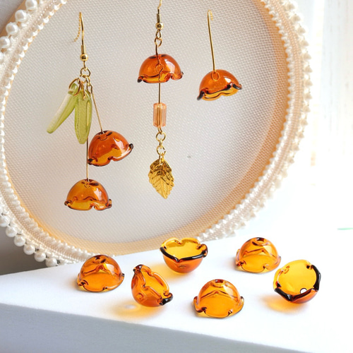 オリジナル新作！風鈴、クラゲ、ガラス鈴、すずらん 半円ガラスボール