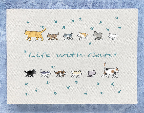 ハンドメイド　オーダー受付ページ　　♡ブラインドボックスにゃんこ　パネル♡ ハンドメイド オーダー受付ページ ♡ブラインドボックスにゃんこ