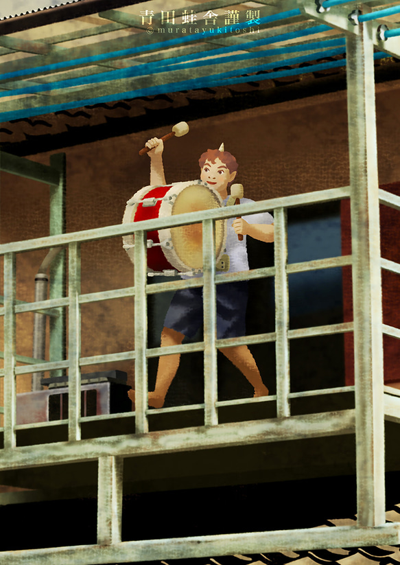 雷雲を呼ぶ:2024／ジクレー版画  D1355844532(10400円)