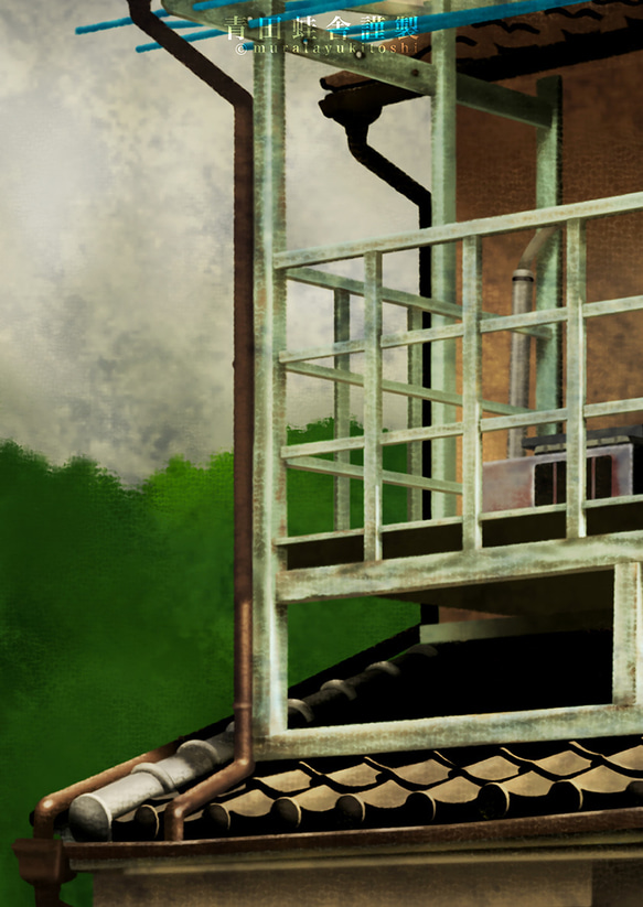 雷雲を呼ぶ:2024／ジクレー版画  D1355844532(10400円)