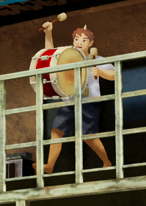 雷雲を呼ぶ:2024／ジクレー版画  D1355844532(10400円)