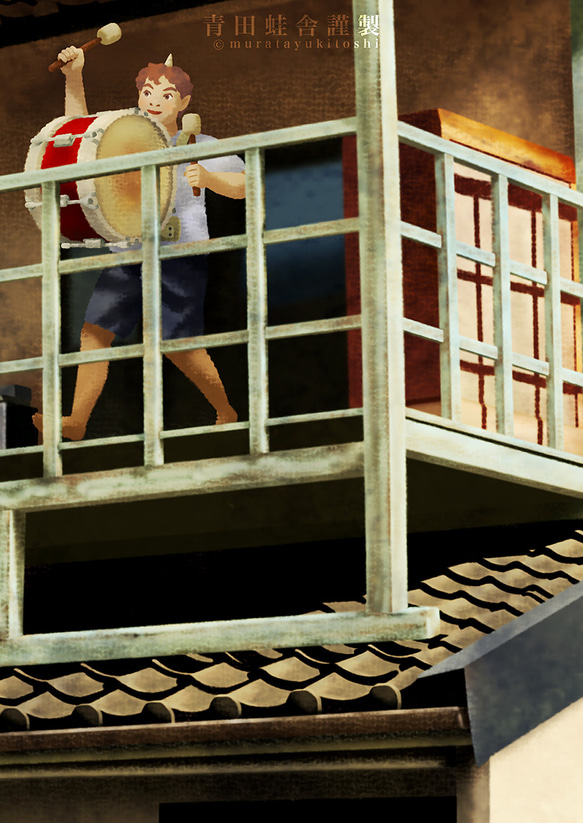 雷雲を呼ぶ:2024／ジクレー版画  D1355844532(10400円)