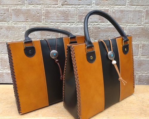 編み込みトートバッグ（送料無料） トートバッグ StudioOQZ 通販