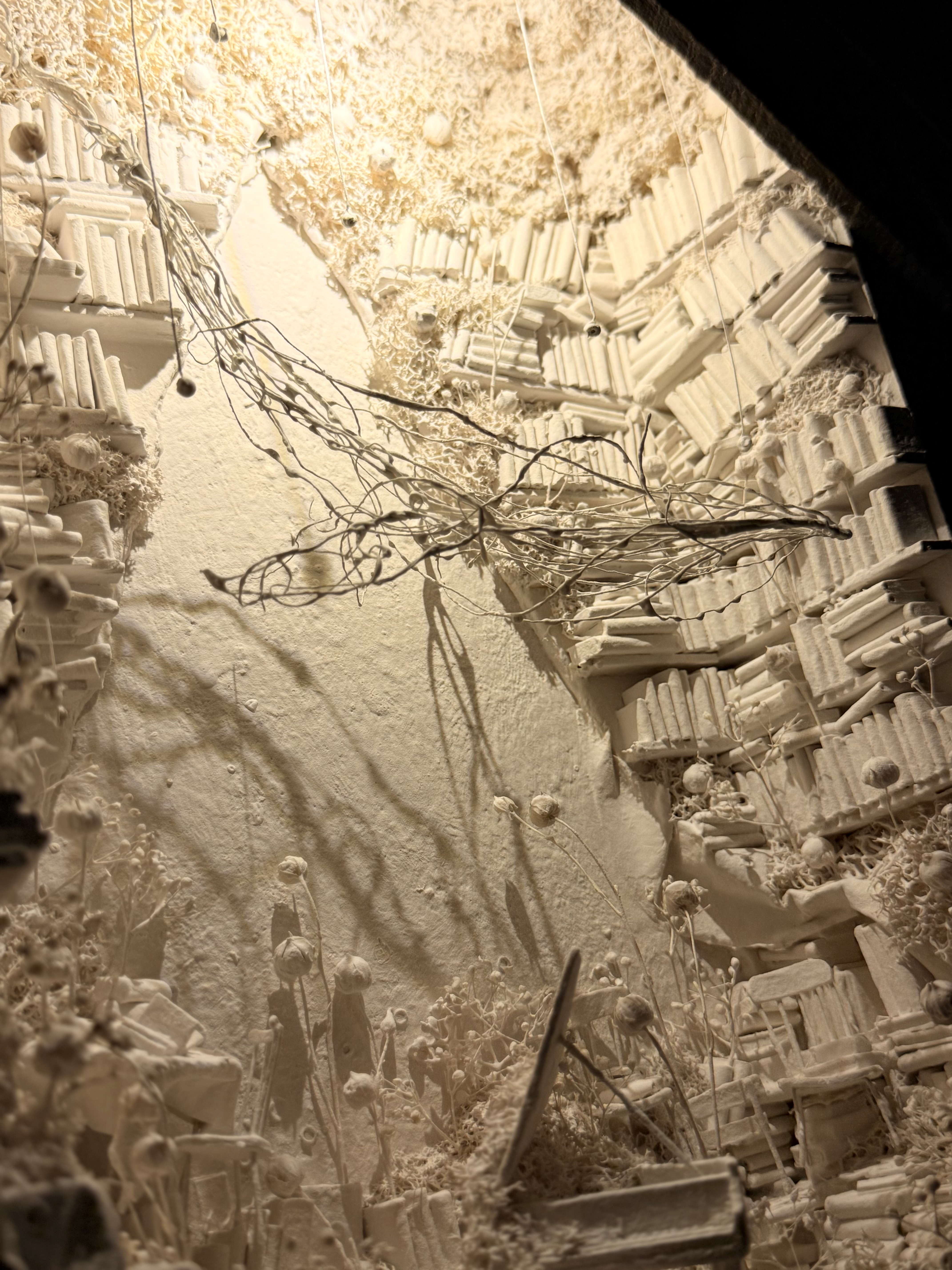 ゆらぎ　時計箱ランプ