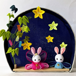 クリスマス うさぎサンタと赤鼻のトナカイ プレゼントを届けよう