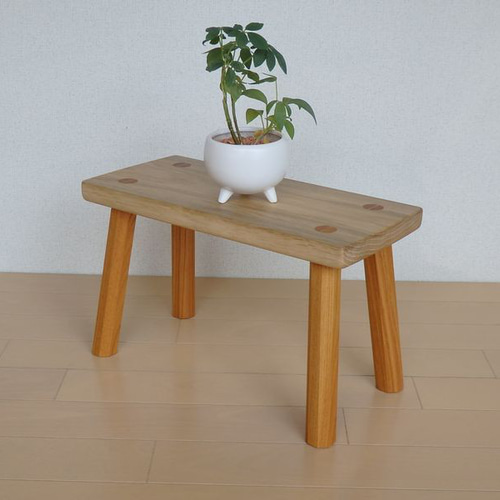 ミニテーブル／飾り台 なら＆けやき その他家具 家具工房N～エヌ