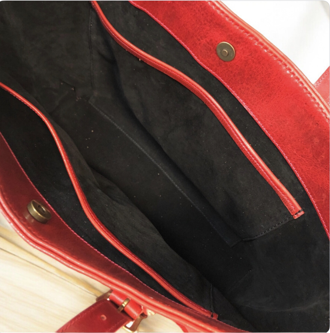 トートバッグ レザートートバッグ 本革トート プルアップレザー｜詳細画像