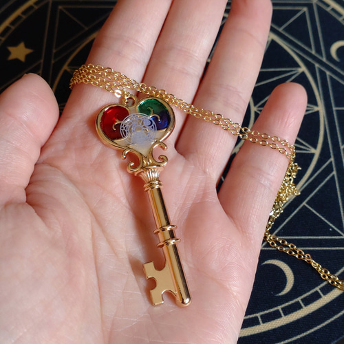 魔法王家の秘密のカギ レジンアクセサリー ネックレス