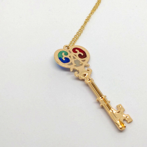 魔法王家の秘密のカギ レジンアクセサリー ネックレス・ペンダント 