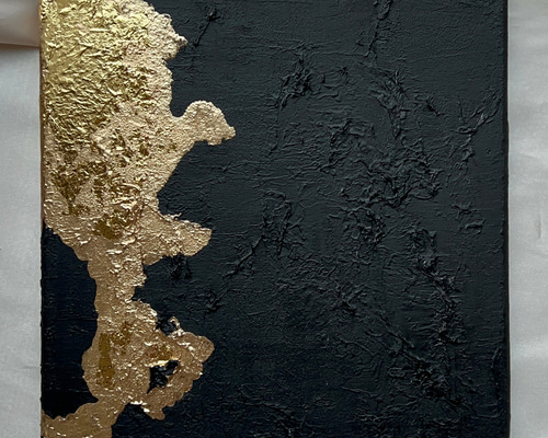 山/和風/禅/絵画/アート/抽象画/モダン/ホテル/内装/海外/白/ゴールド 原画/和風/禅/絵画/アート/抽象画/モダン/ホテル/ホワイト