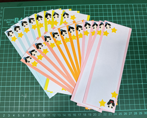 Amazon.co.jp: 七夕 紙短冊40枚セット(20.5cm×5.5cm) : おもちゃ