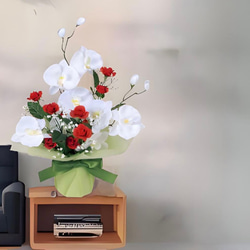 光触媒　人工観葉植物　フェイクグリーン　ブライトコチョウラン 2枚目の画像