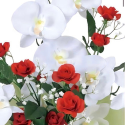 光触媒　人工観葉植物　フェイクグリーン　ブライトコチョウラン 5枚目の画像