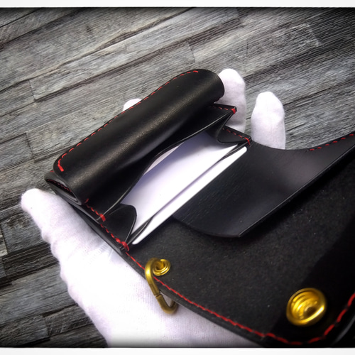 ◇限定品◇お札を折らず収納☆トラッカー ウォレット ミニ  