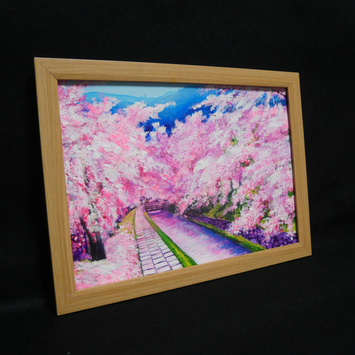 絵画『絵本は夢の中』油絵 絵画『絵本は夢の中』油絵