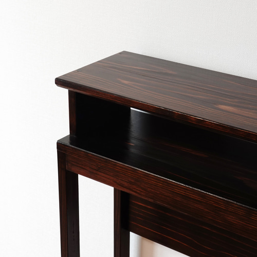 コンソールテーブル 杉無垢材 サイドテーブル あすの森づくりの家具