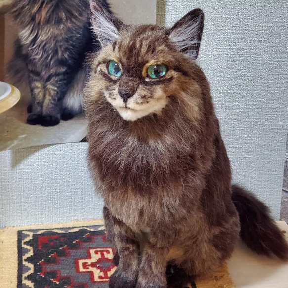 羊毛フェルトオーダーメイド、受注制作、羊毛フェルト犬、猫、ペットロス、うちの子、リアル羊毛フェルト 羊毛フェルトオーダーメイド、受注制作、羊毛フェルト犬、猫、ペットロス、うちの子、リアル羊毛フェルト O2432414487(18720円)