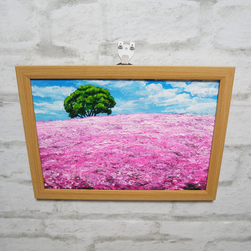 油油絵 油彩 油彩画 絵 絵画【桃色吐息】 絵画 HR 通販