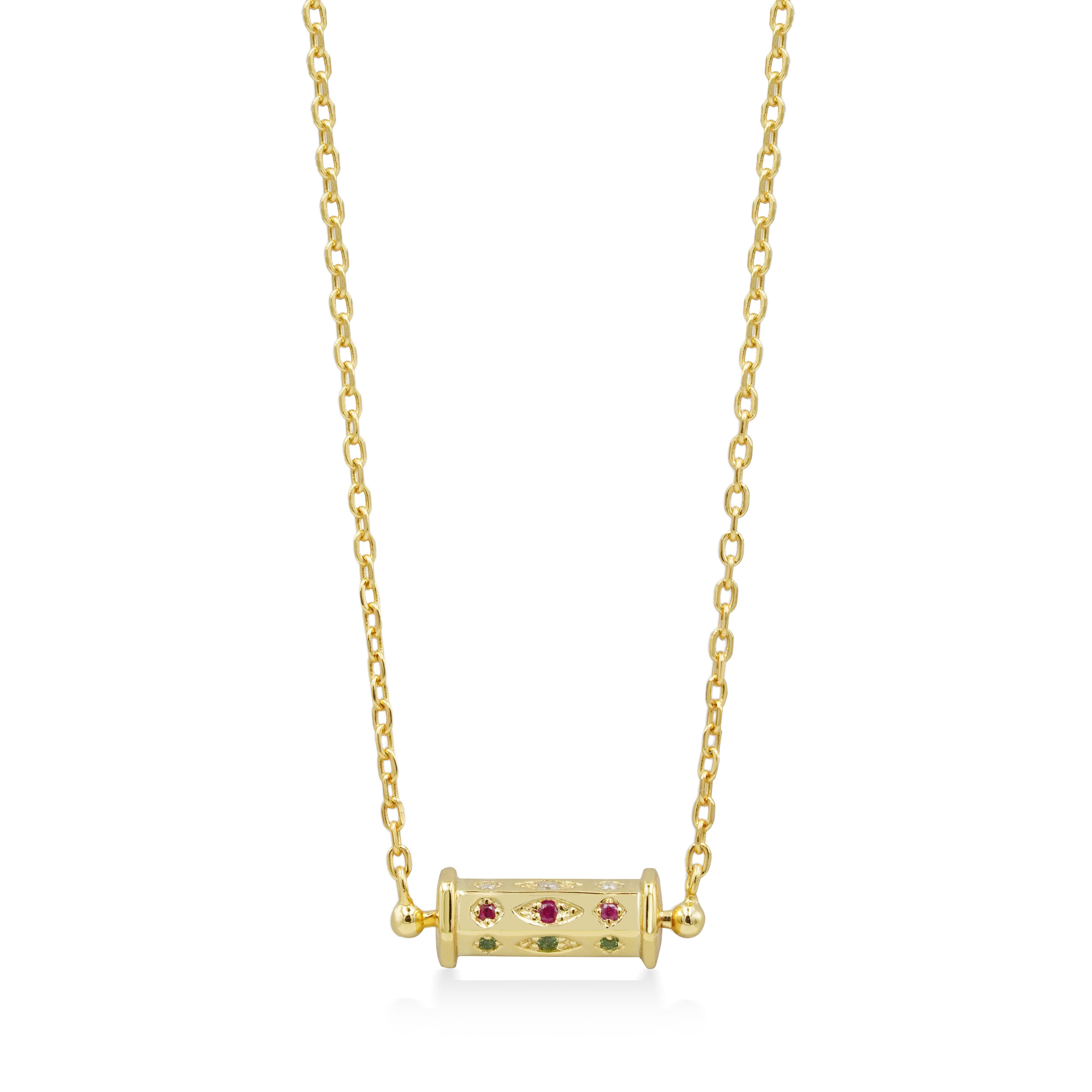 カレイドスコープの煌めきネックレス 即発送可 20240624-34