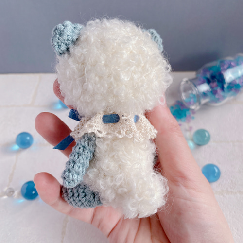 クリームソーダくまさんあみぐるみ あみぐるみ Kuma＊Pace クマペース