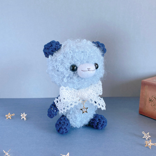 星降る夜のあみぐるみくまさん 〜大人かわいい手編みの贈り物