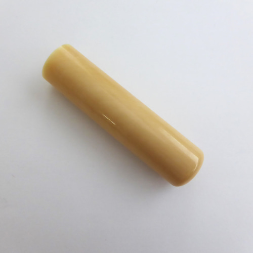 希少！高級品！マッコウ鯨歯 芯持ち印材 φ15.02×60.30㎜ 高級