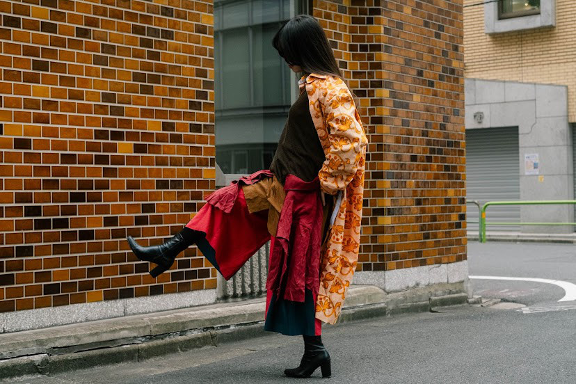 リメイク　ポケット　ニット