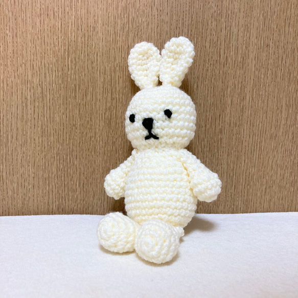 うさぎ 有難かっ あみぐるみ