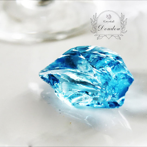 アンダラクリスタル セルリアンブルー〔sa3228〕 天然石 Crystal 