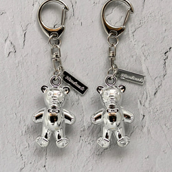 くまキーホルダー/シルバー/プチギフト キーリング JONAN 通販