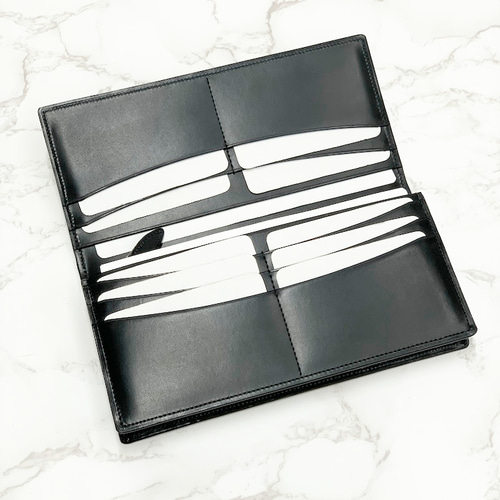 日本製 上質 リザード 長財布 ファスナー付き ロングウォレット トカゲ