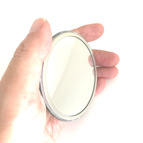 三角縁神獣鏡 印刷 缶ミラー 鏡 三角縁四神二獣鏡 卑弥呼 邪馬台国