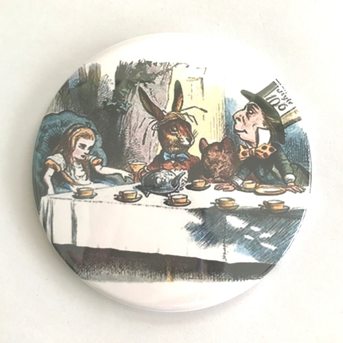 不思議の国のアリス ミラー 鏡 アリスのお茶会 A Mad Tea-Party mirror