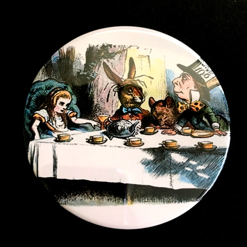不思議の国のアリス ミラー 鏡 アリスのお茶会 A Mad Tea-Party mirror