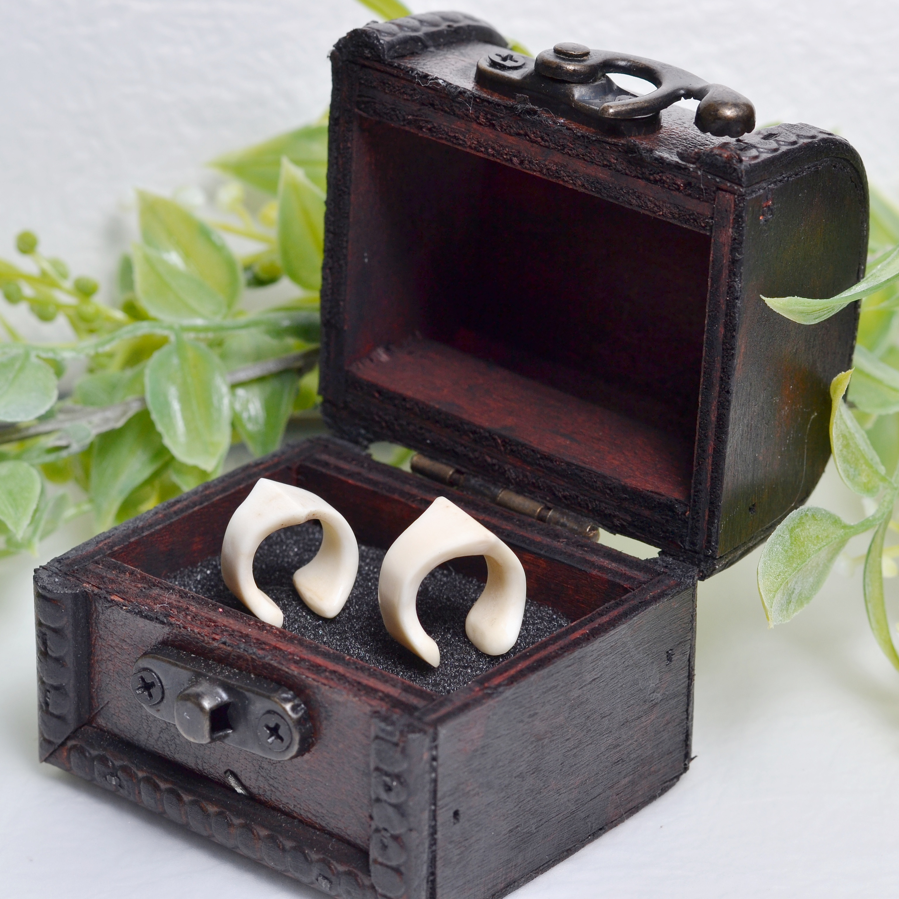 鹿角　イヤーカフ　スター