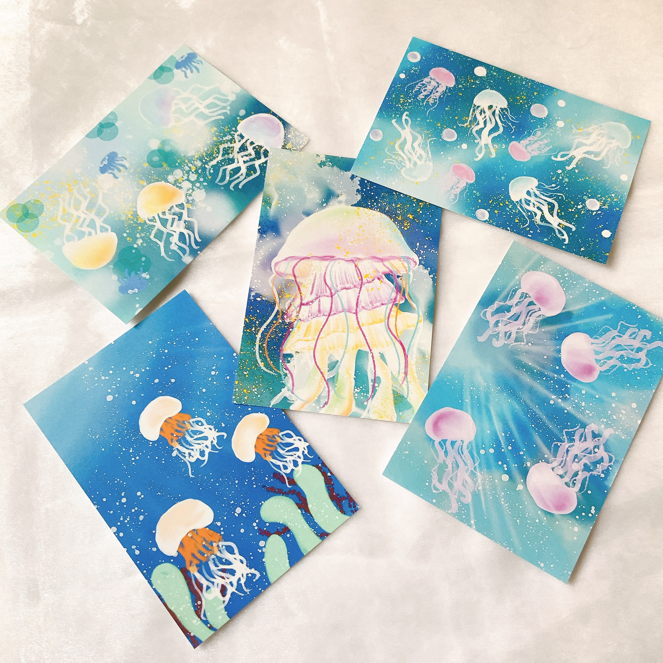 サマポケ祭　ポストカード　イラストカード　キャンバスアート　セット