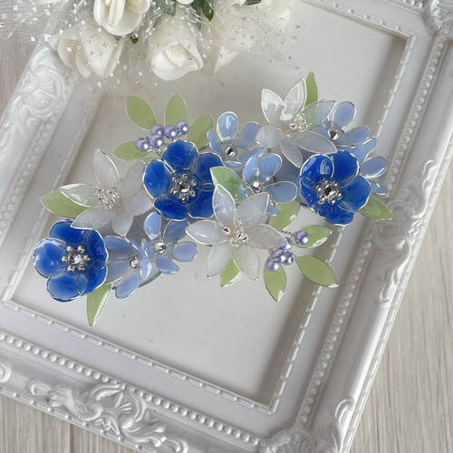 お花バレッタ ブルーミーフラワー バレッタ CBZ045－05－0169 | Complex