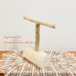 流木インテリア  中～大型インコも止まれる天然流木の小鳥の止まり木 スタンドタイプ インコ オウム 鳥 自然木 N10 8枚目の画像