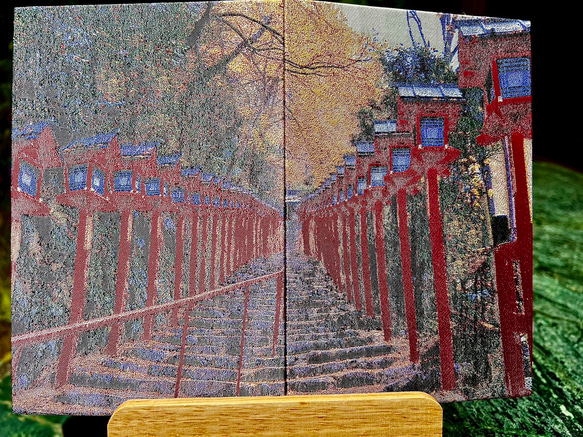 御朱印帳(貴船神社) その他アート ozasa orimono 通販 17774336