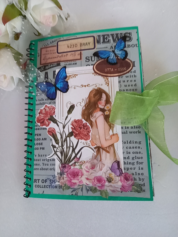 大得価，新品 ジャンクジャーナル雑記帳 コラージュ ノート オリジナル