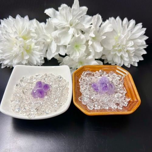 【強力浄化】ヒマラヤ水晶クラスター⭐️沢山のアメジストR123 強力浄化】ヒマラヤ水晶クラスター⭐️沢山のアメジストR123 【公式通販】