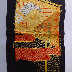 キット】花尽くしのタペストリー【押し絵】【古布】 キット 和