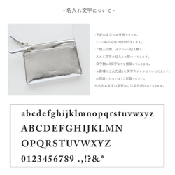 【 Wジッパー マルチケース A 名入れ 】 シルバー ポーチ コインケース ミニ財布 スキミング防止 刻印 HR25U 8枚目の画像